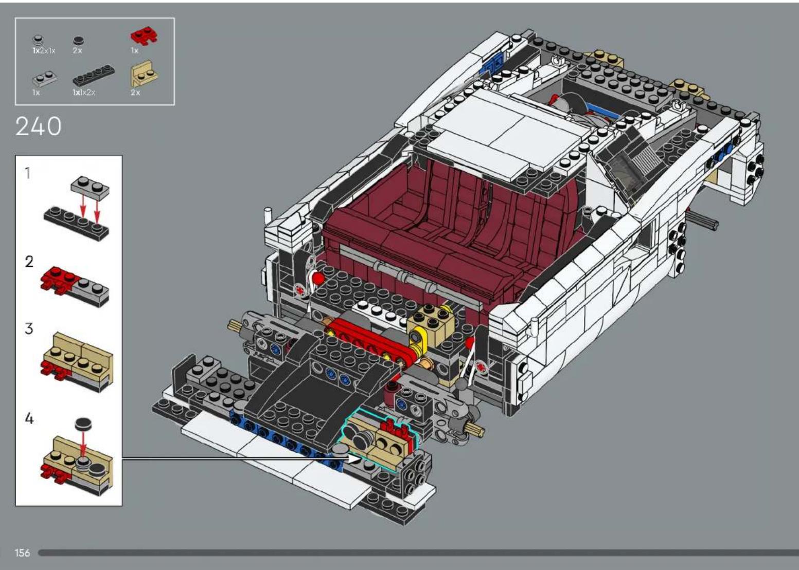 LEGO Icons 10337 - Le message de l'équipe de design LEGO® - 427