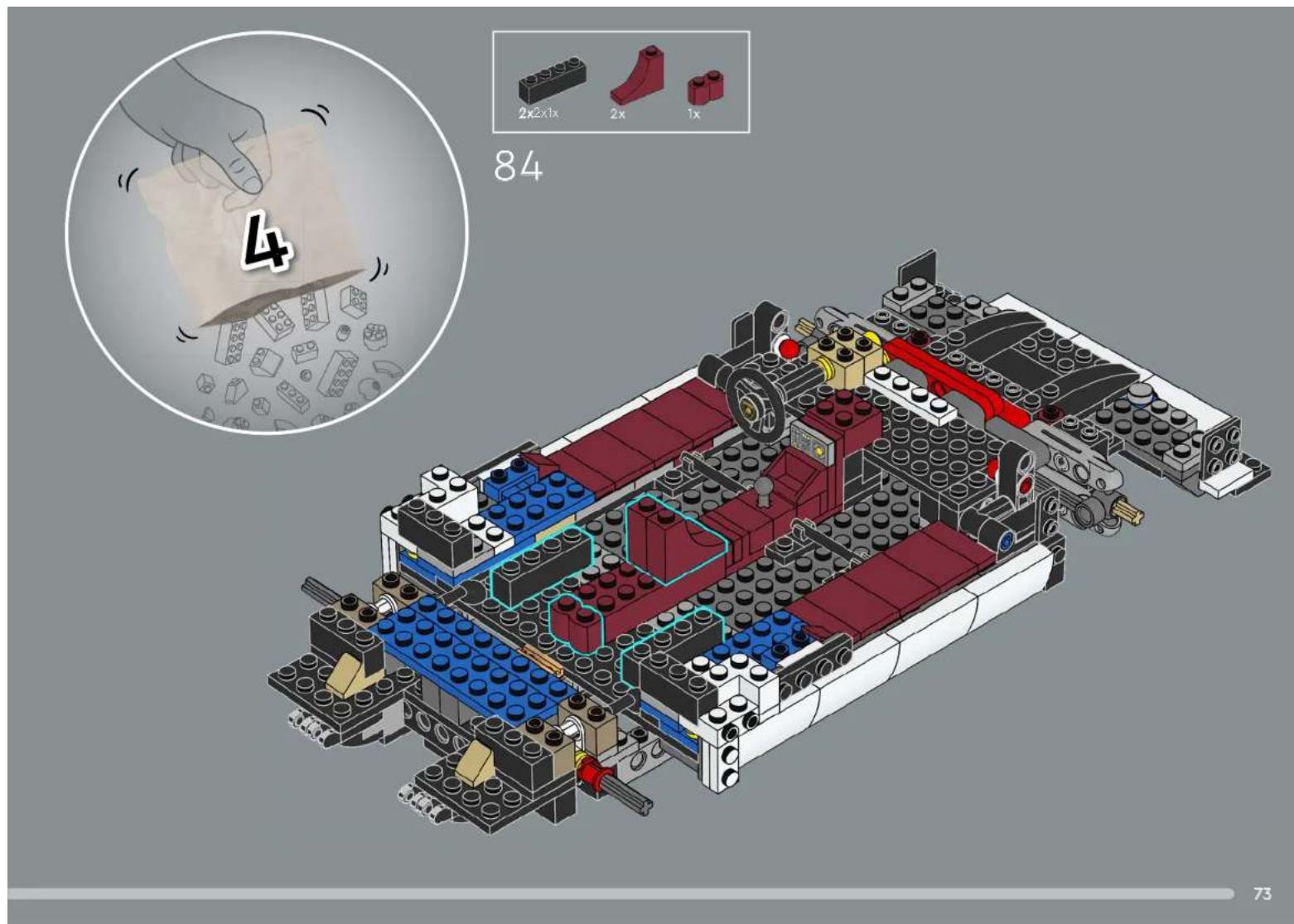 LEGO Icons 10337 - Le message de l'équipe de design LEGO® - 139