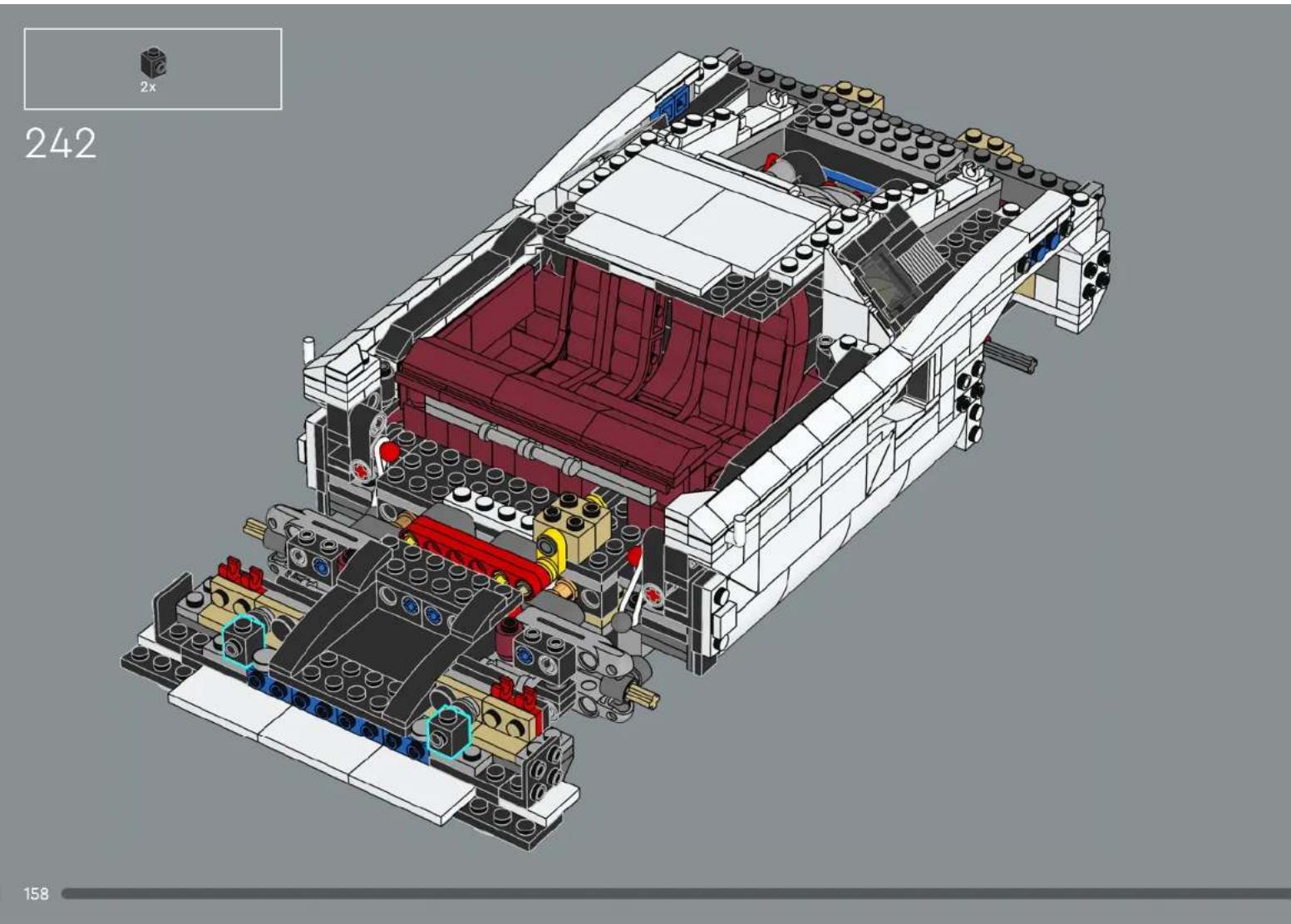 LEGO Icons 10337 - Le message de l'équipe de design LEGO® - 431