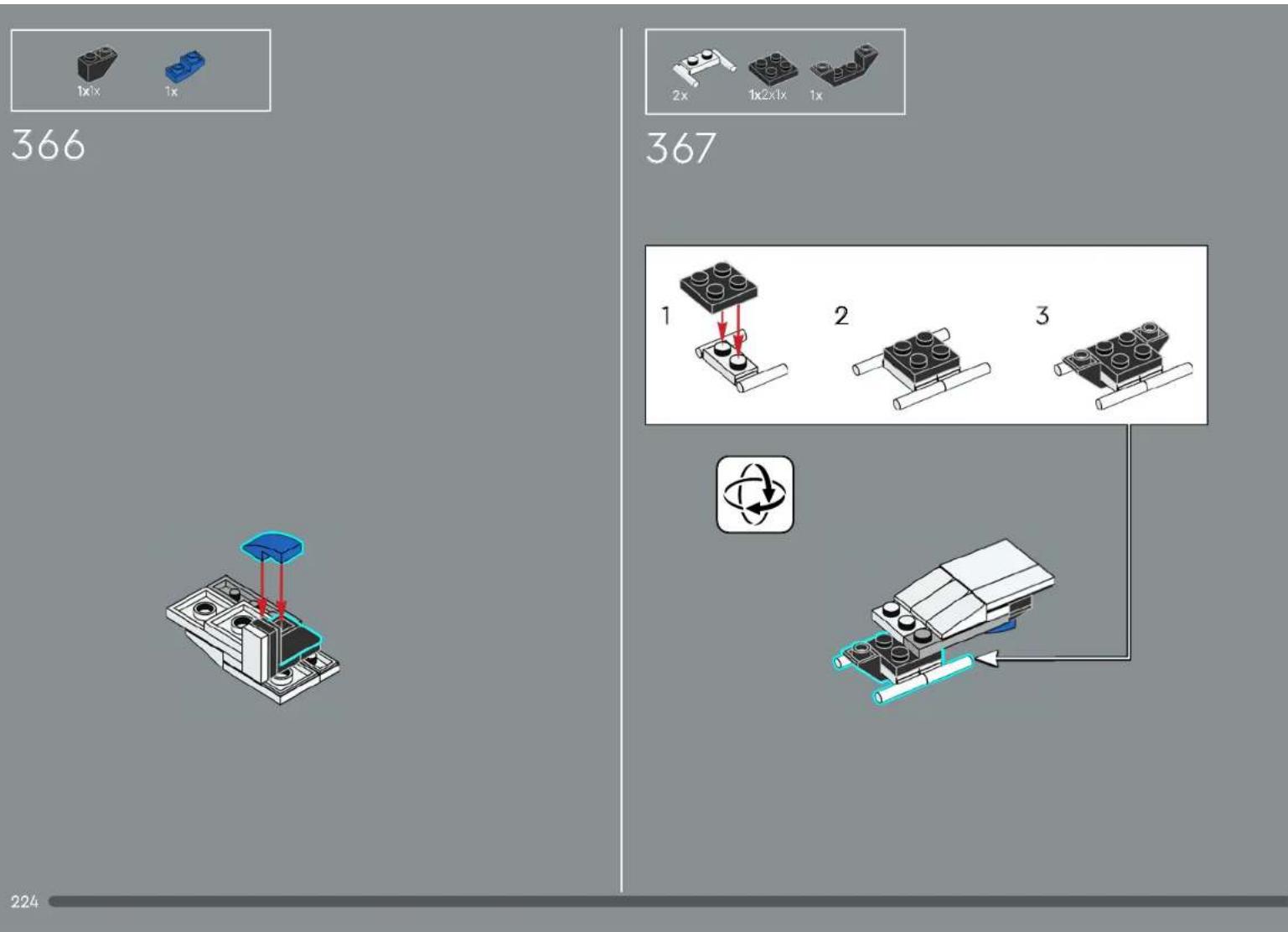 LEGO Icons 10337 - Le message de l'équipe de design LEGO® - 464