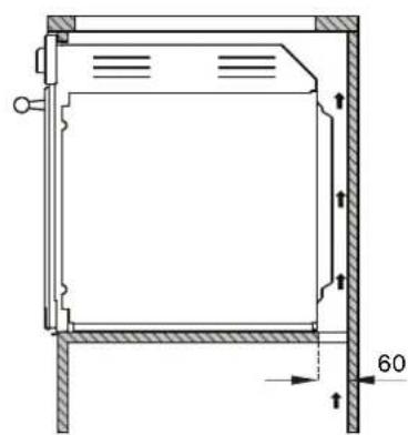 LA GERMANIA F6011LAGPSNE - INSTALLATION UNDERNEATH A BUILT-IN HOB - 3