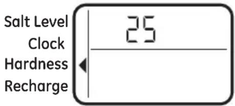 Café GXSHC40N - CONFIGURE EL NÚMERO DE DUREZA DEL AGUA - 1