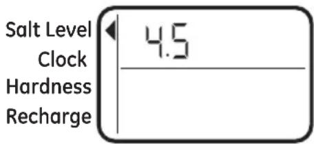 Café GXSHC40N - SET SALT LEVEL - 2