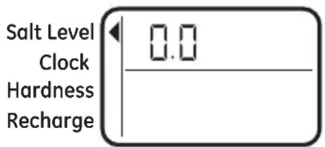 Café GXSHC40N - SET SALT LEVEL - 1