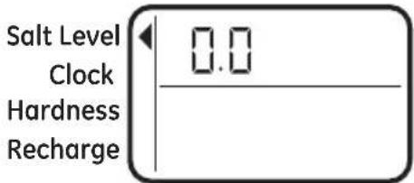 Café GXSHC40N - CONFIGURE EL NIVEL DE SAL - 1