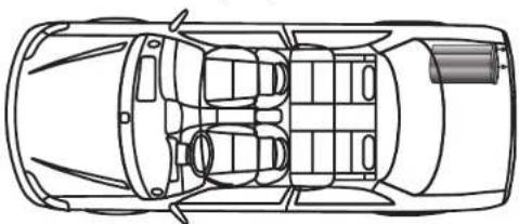 Bazooka MBTA10250D - RECOMMANDATIONS POUR LE POSITIONNEMENT DANS LE VÉHICULE - 3
