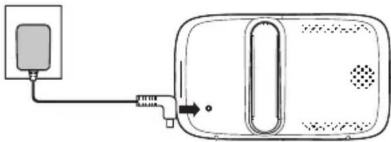 MOTOROLA VM75 - Conectar la alimentación para la unidad paterna - 1