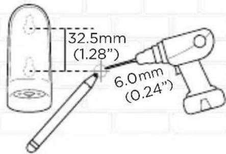 MOTOROLA PIP1000 Connect - Wall mount the camera unit - 1