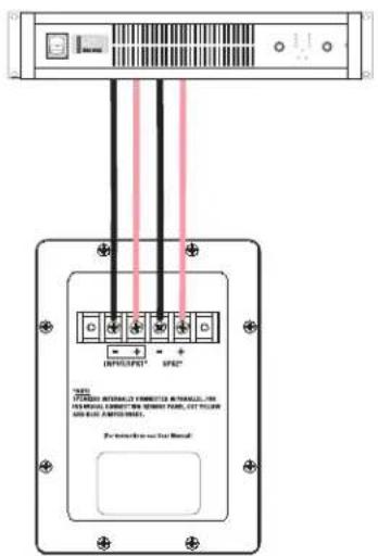 QSC SC-322C - Individual Transducer Connection Example: - 2