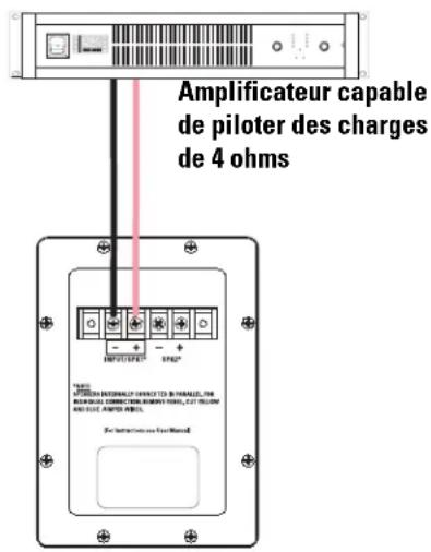 Amplificateur capable de piloter des charges de 4 ohms