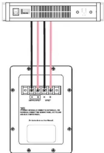 QSC SC-323 - Anschluss einzelner Wandler (Modifizierung erforderlich) - 2