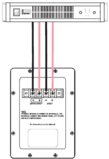 QSC SC-323 - Individual Transducer Connection Example: - 2