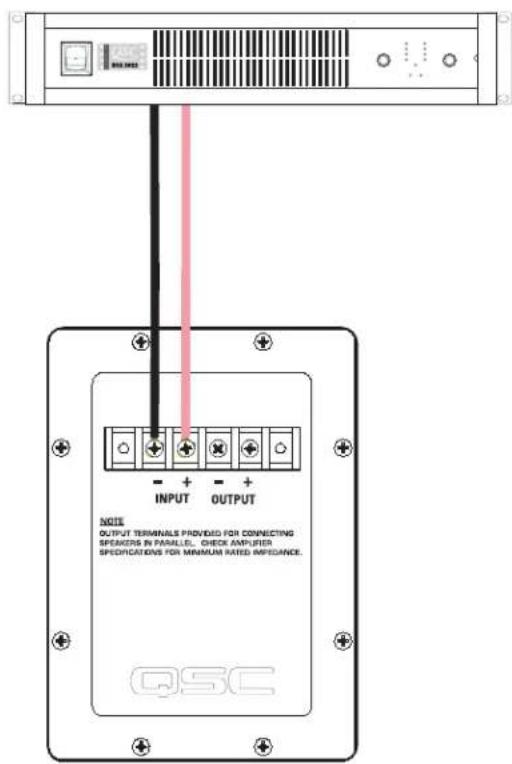 QSC SC-433 - Conexión normal - 1