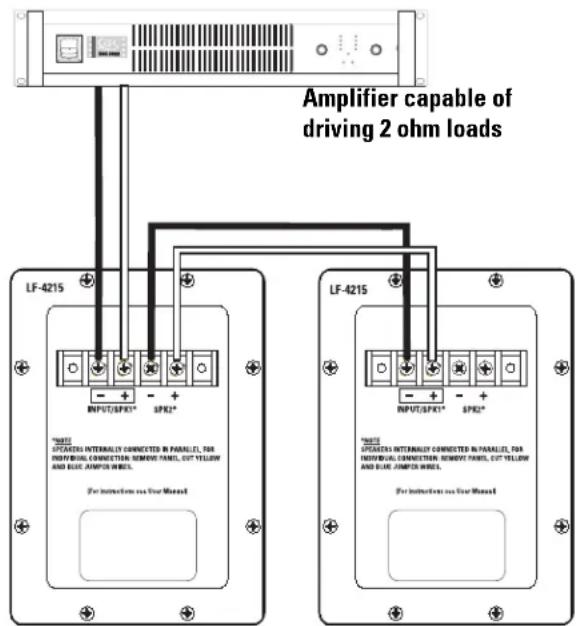 QSC SC-443 - Parallel Connection of Second SB-5218 - 1
