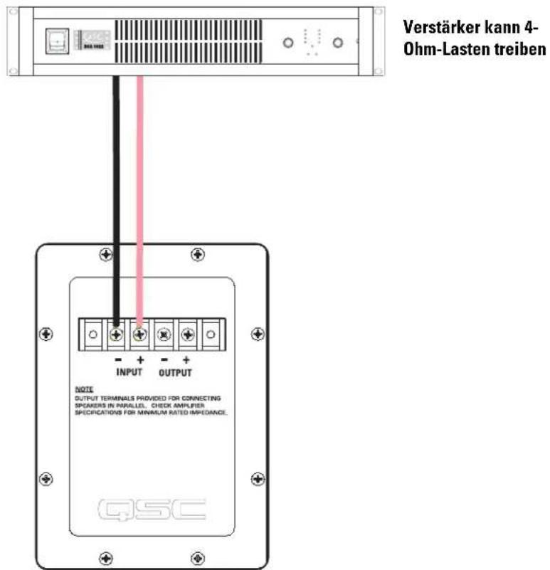 QSC SC-412 - Paralleler Anschluss des zweiten LF-4115 - 1