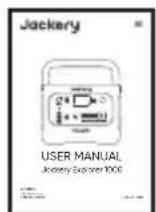 Jackery Explorer 1000 v2 - Remarques - 2