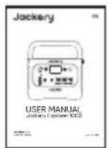 Jackery Explorer 1000 v2 - LISTA DE PACOTES - 3