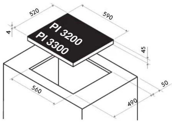 Pando PI 3800 - Encaje: - 2
