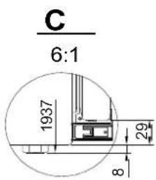 Pando PFBI L COMBI - INSTALLATION INSTRUCTIONS AND DIMENSIONS - 5