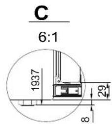 Pando PFBI L COMBI - INSTRUCTIONS D'INSTALLATION ET DIMENSIONS - 5