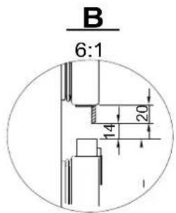 Pando PFBI L COMBI - INSTALLATION INSTRUCTIONS AND DIMENSIONS - 4