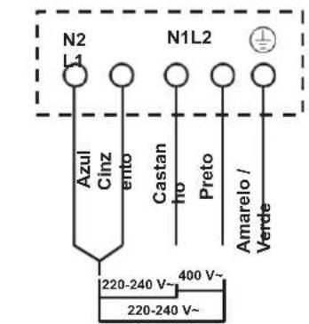 Pando PI-3210 - Esta placa de cocção só deve ser conectada à rede elétrica por uma pessoa devidamente qualificada. - 2