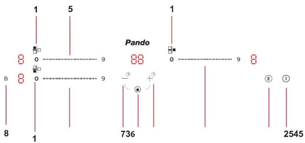 Pando PI-3111 - CONSEILS DE CUISSON : Dimensions - 1