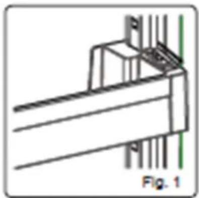 Pando PFBI COMBI - Estante de Puerta ajustable - 1