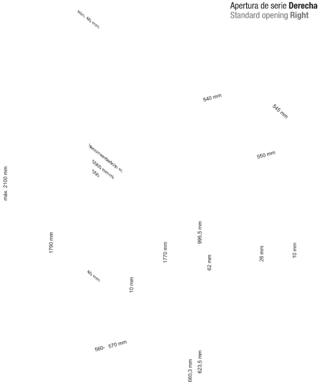 Pando PFBI COMBI - Dimensions - 1