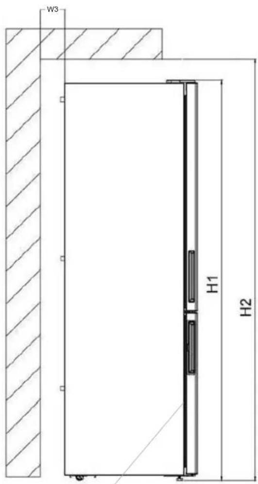 Pando PFLC COMBI - Compartimiento del congelador - 3