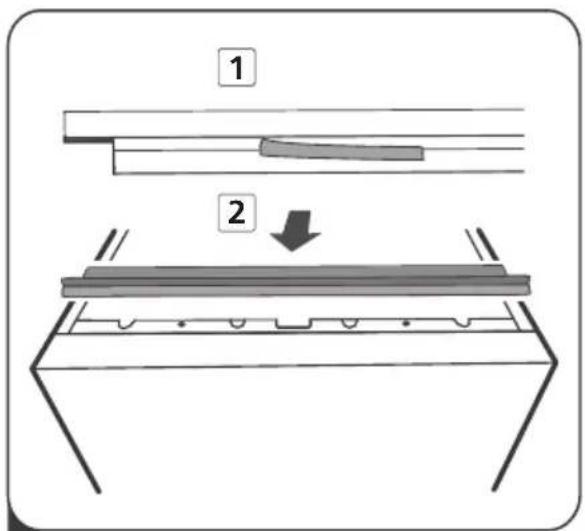 Pando PLB-7161 - SOUND-ABSORBING STRIP INSTALLATION - 4