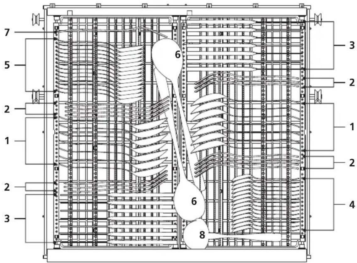 Pando PLB-7161 - 3.Cutlery rack: - 1