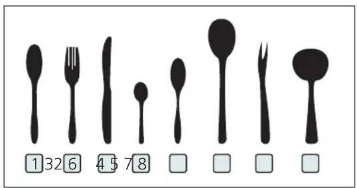 Pando PLB-7161 - 3.Cutlery rack: - 2