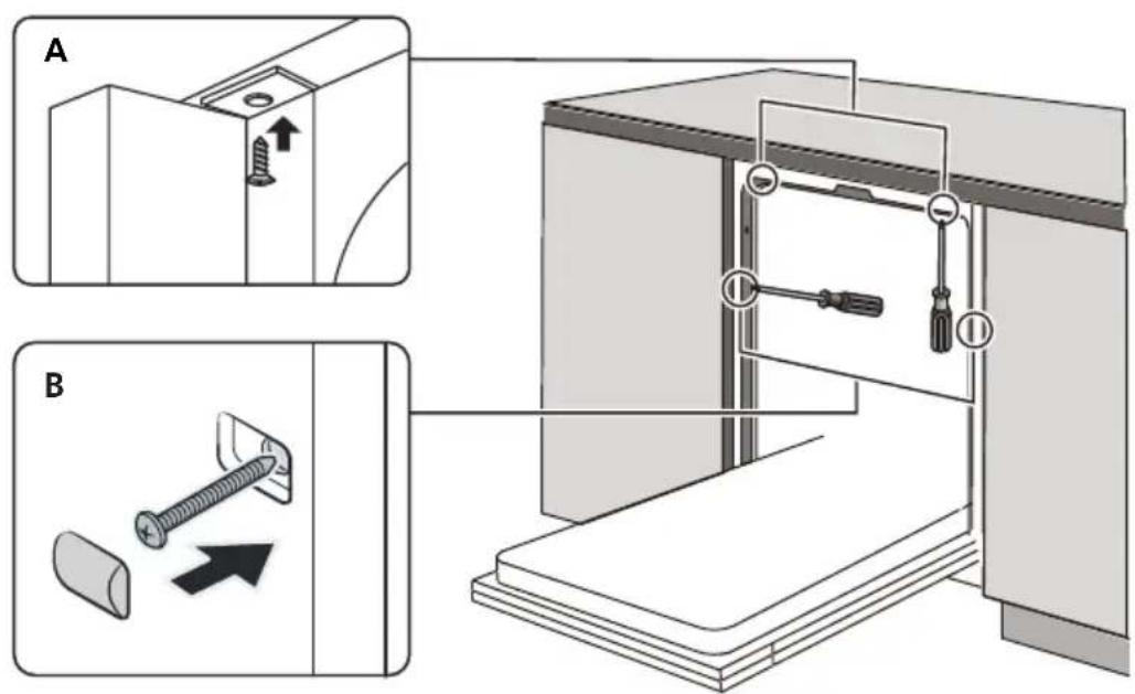 Pando PLB-7161 - Step 3. Dishwasher installation steps - 2