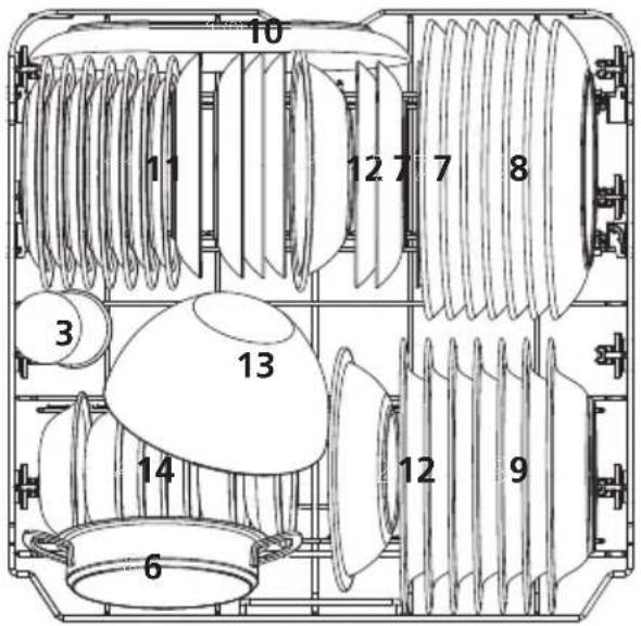 Pando PLB-7161 - Lower basket: - 1