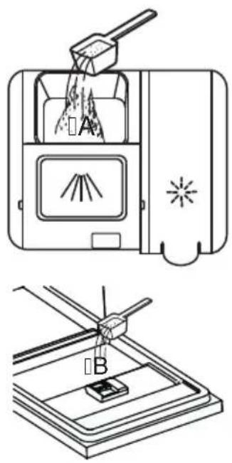 Pando PLB-7161 - Remplir le distributeur de dé tergent - 2