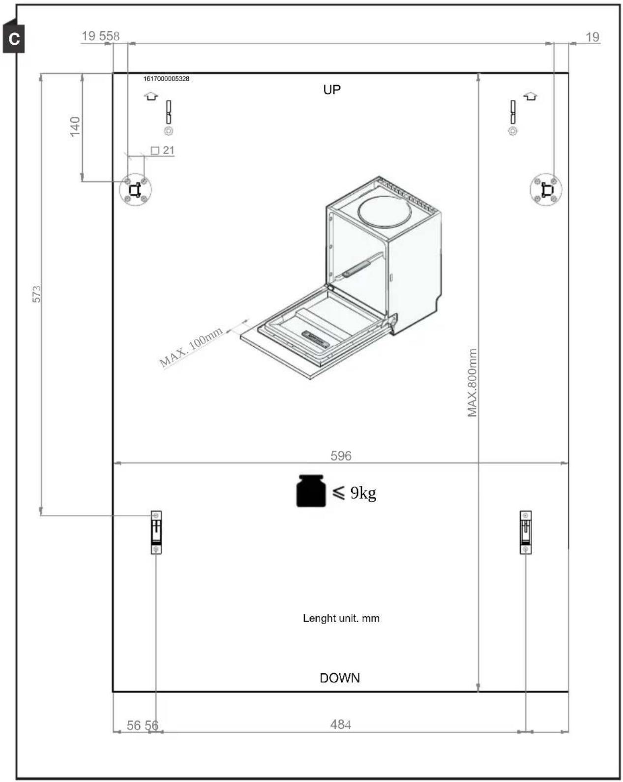 Pando PLB-7161 - Modelo integrado - 1