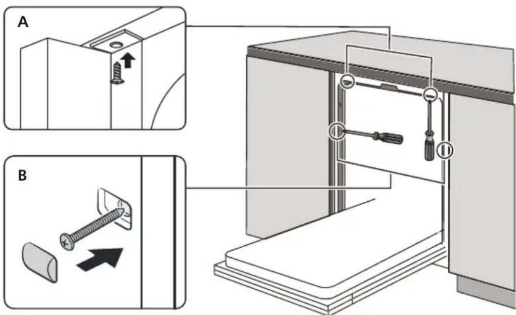 Pando PLB-7161 - Consulte los pasos específicos en las ilustraciones sobre la instalación. - 1