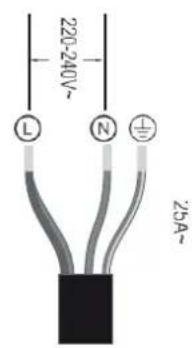 Pando PI-3211 - Cette table de cuisson ne doit être raccordée au réseau électrique que par une personne dûment qualifiée. - 5