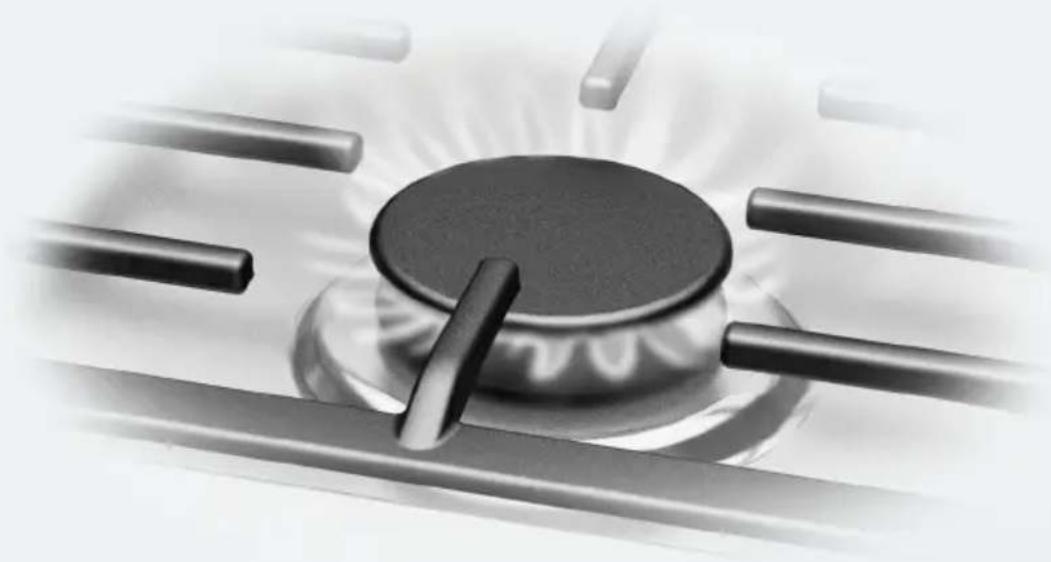 MIELE HR 1954-2 LP - (surface de cuisson au gaz) - 1