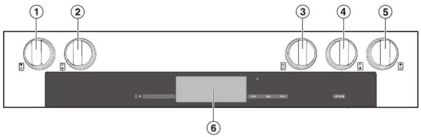 MIELE HR 1954-2 LP - Surface de cuisson - 2