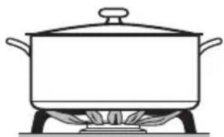 MIELE HR 1134-1 G - Plaque chauffante : Brûleur plat - 3