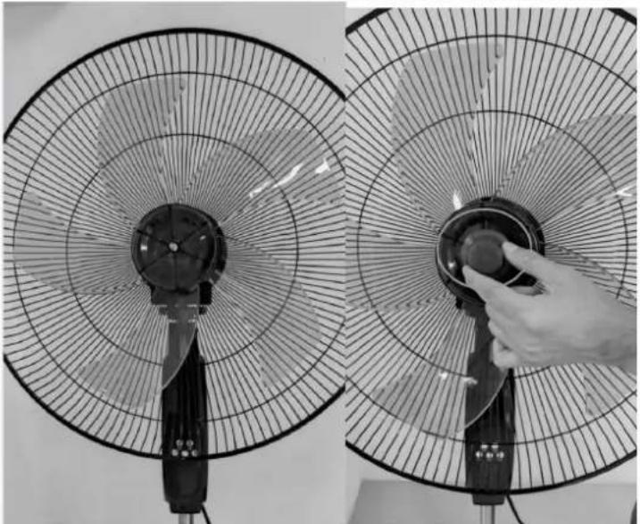 TECHWOOD TVC-1000T - ASSEMBLAGE DU VENTILATEUR SUR SOCLE - 5
