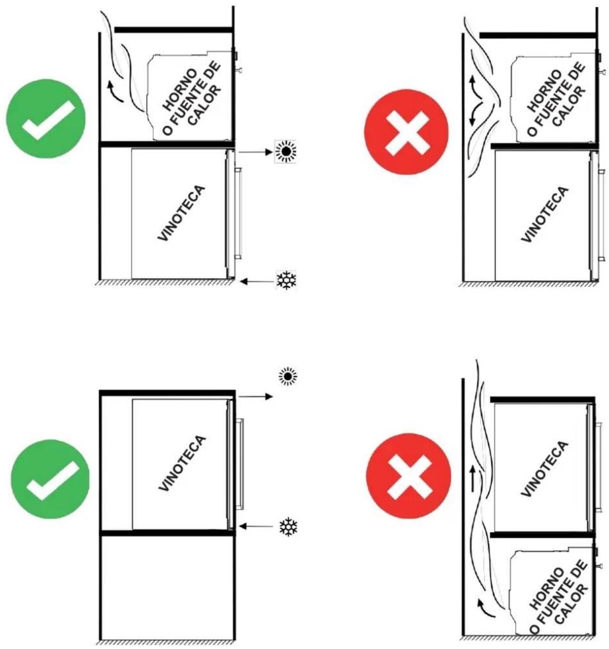 Pando PVMB 60-46 - ATTENTION: INSTALLATION OF SEVERAL APPLIANCES WITH SHARED VENTILATION: - 1