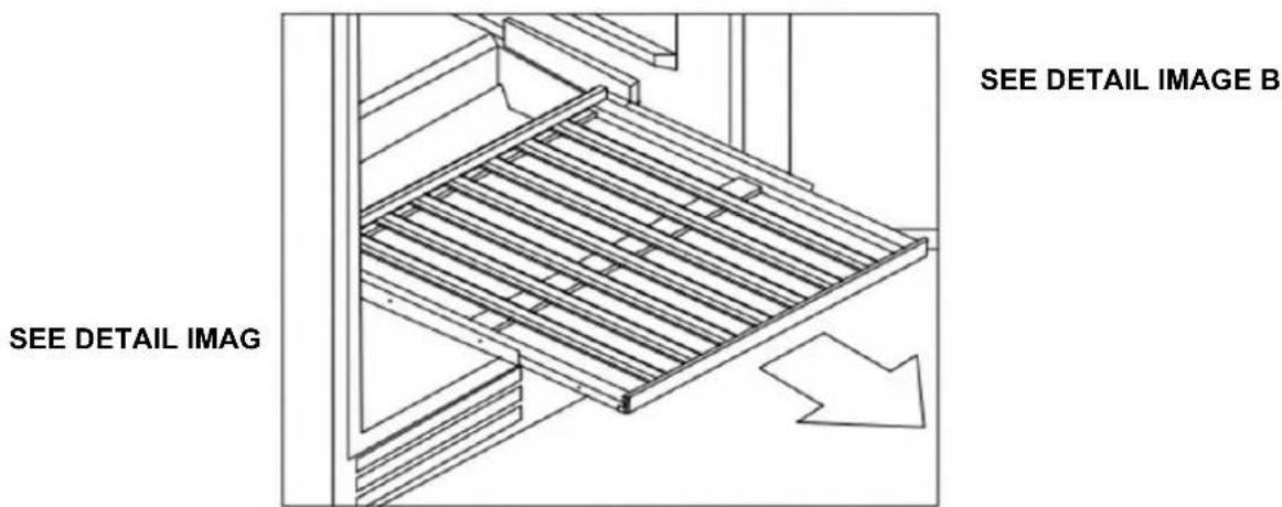 Pando PVMAV 178-101 - Shelves with top-hat rails - 1