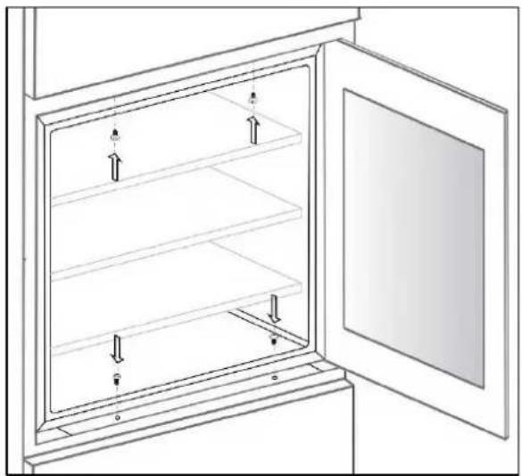 Pando PVMAV 60-25 - SET AND SECURE THE UNIT TO THE FURNITURE - 2