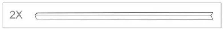 Pando PVMAV 60-25 - SIDE TRIM ANGLES (OPTIONAL) - 1
