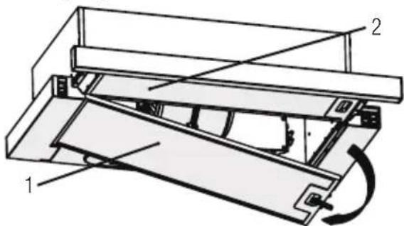 BEKO HNT61310WH - Čištění hliníkových olejových filtrů - 1