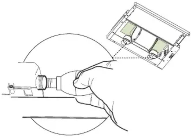 BEKO HNT61310WH - Replacement of lamp - 1