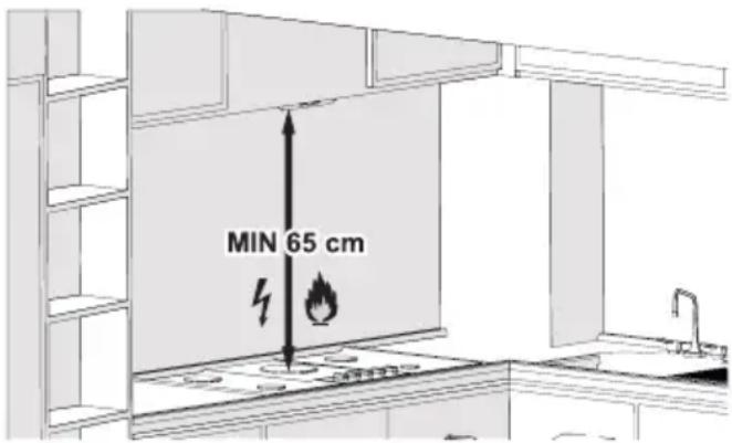 BEKO HNT61310WH - Position of the appliance - 1